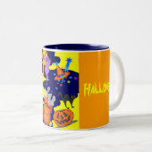 Funny Halloween Party Tasse (VorderseiteRechts)