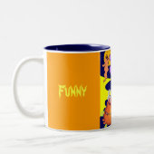 Funny Halloween Party Tasse (Links)