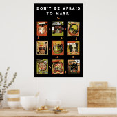 Funny Halloween Poster (Küche)