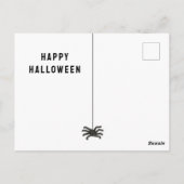 Funny Halloween Postkarte (Rückseite)