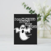 Funny Halloween Postkarte (Stehend Vorderseite)