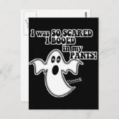 Funny Halloween Postkarte (Vorne/Hinten)