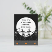 Funny Halloween Postkarte (Stehend Vorderseite)