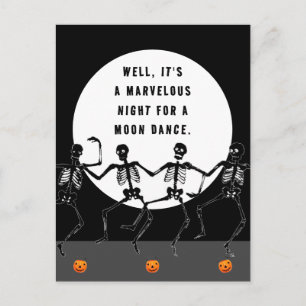 Funny Halloween Postkarte