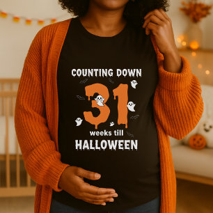 Funny Halloween Pregnancy T-Shirt