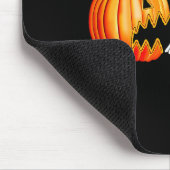 Funny Halloween Pumpkin Ghosts Jack O Lantern Mousepad (Ecke)