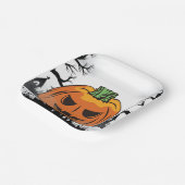 Funny Halloween Pumpkin Halloween-Party Dekoration Pappteller (Gewinkelt)