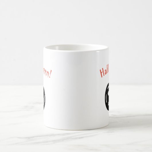 Funny Halloween Pumpkin Kaffeetasse (Mittel)