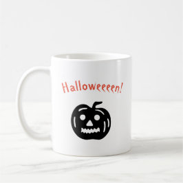 Funny Halloween Pumpkin Kaffeetasse