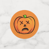 Funny Halloween Pumpkins Tischkonfetti Konfetti (Klein Vorderseite)