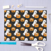 Funny Halloween Pumpkins und Ghost Seidenpapier (Handwerk)