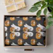 Funny Halloween Pumpkins und Ghost Seidenpapier (Geschenk)