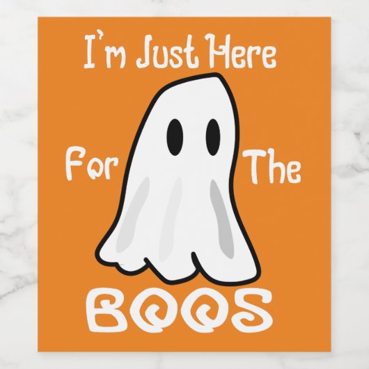 Funny Halloween Pun Wine Labels Weinetikett (Einzelnes Label)