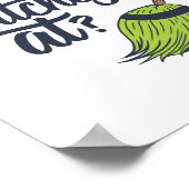 Funny Halloween rosa Flamingo, wo meine Hexen auf Poster (Ecke)