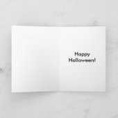 Funny Halloween Scarecrow, wenn ich nur ein Gehirn Karte (Innenseite)