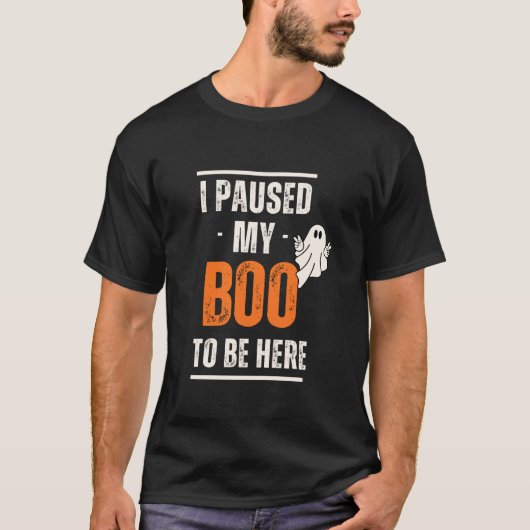 Funny Halloween Shirt Spooky Trick oder Treat Retr (Vorderseite)