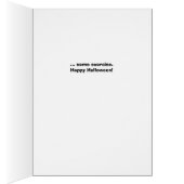 Funny Halloween Skeleton Exorcize Weichtrafting (Innen (Rechts))