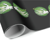 Funny Halloween Skeleton Hands Holding Melons Geschenkpapier (Rolleneckpunkt)