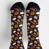 Funny Halloween Socks Socken (Oben)