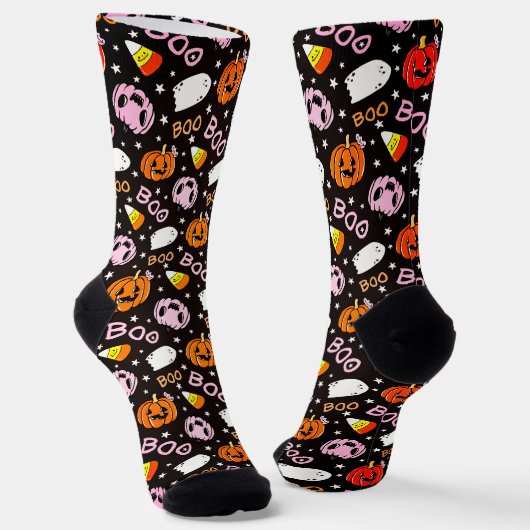Funny Halloween Socks Socken (Gewinkelt)
