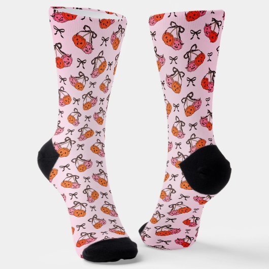 Funny Halloween Socks Socken (Gewinkelt)