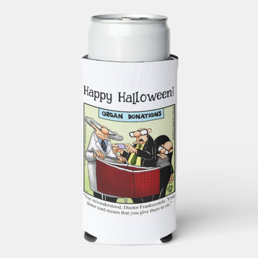 Funny Halloween Spaß kann Cooler Geschenk Selters Dosenkühler (Seltzer Vorderseite)