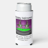 Funny Halloween Spaß kann Cooler Geschenk Selters Dosenkühler (Seltzer Vorderseite)