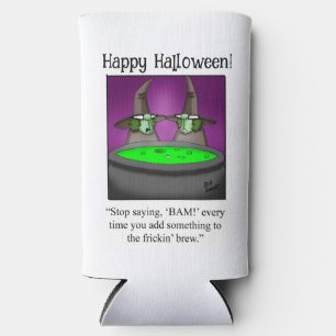 Funny Halloween Spaß kann Cooler Geschenk Selters Dosenkühler