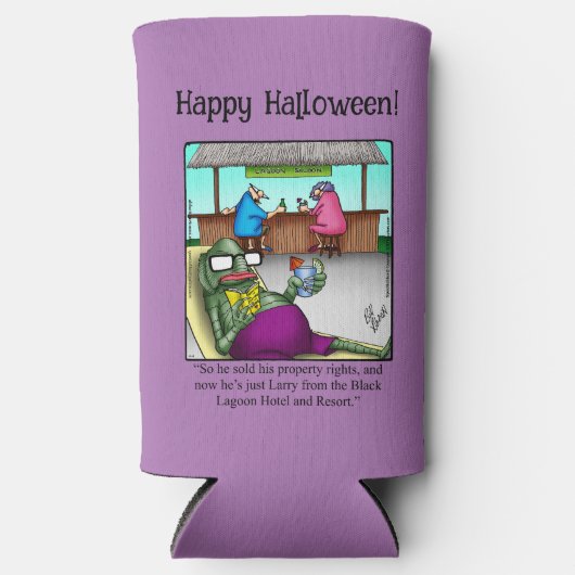 Funny Halloween Spaß kann Cooler Geschenk Selters Dosenkühler (Vorderseite)