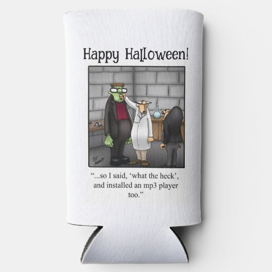 Funny Halloween Spaß kann Cooler Geschenk Selters Dosenkühler (Vorderseite)