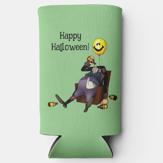 Funny Halloween Spaß kann Cooler Geschenk Selters Dosenkühler (Vorderseite)