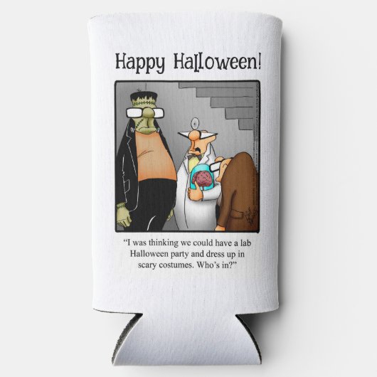 Funny Halloween Spaß kann Cooler Geschenk Selters Dosenkühler (Vorderseite)