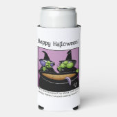 Funny Halloween Spaß kann Cooler Geschenk Selters Dosenkühler (Seltzer Vorderseite)