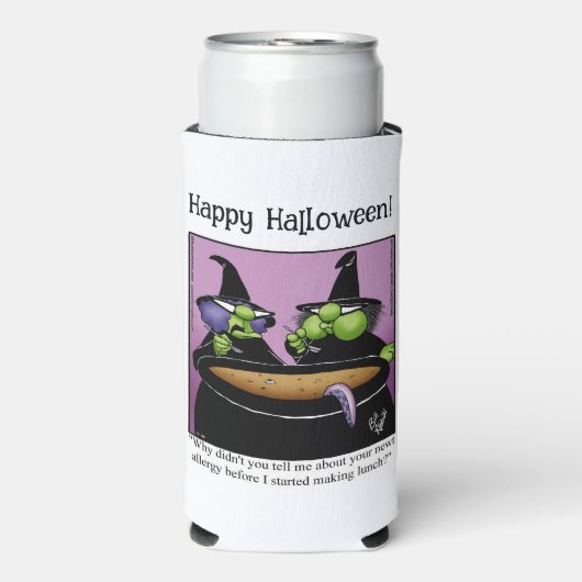 Funny Halloween Spaß kann Cooler Geschenk Selters Dosenkühler (Seltzer Vorderseite)
