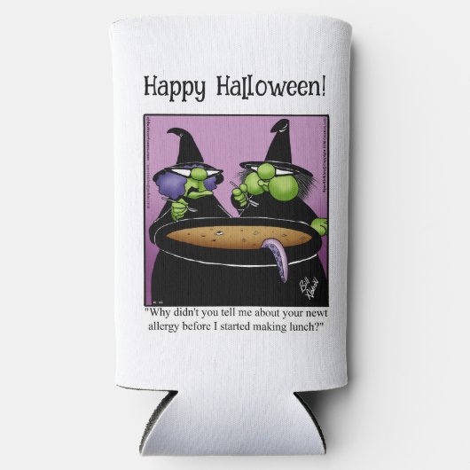 Funny Halloween Spaß kann Cooler Geschenk Selters Dosenkühler (Vorderseite)