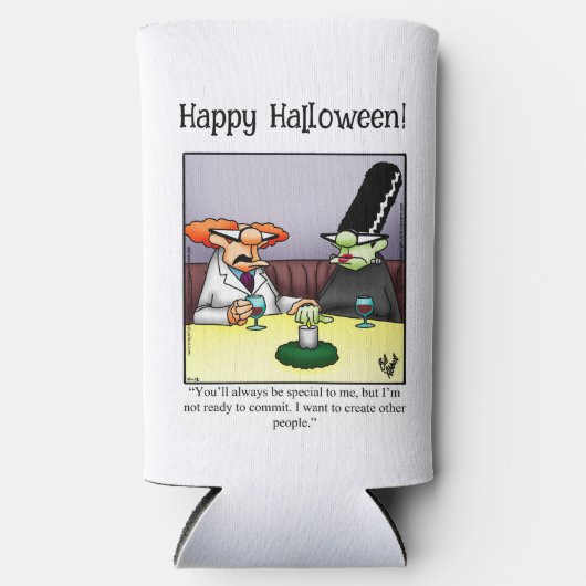 Funny Halloween Spaß kann Cooler Geschenk Selters Dosenkühler (Vorderseite)