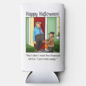Funny Halloween Spaß kann Cooler Geschenk Selters Dosenkühler (Vorderseite)
