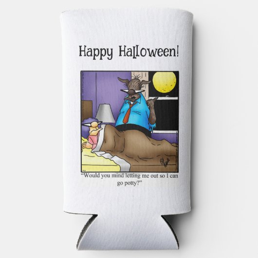 Funny Halloween Spaß kann Cooler Geschenk Selters Dosenkühler (Vorderseite)