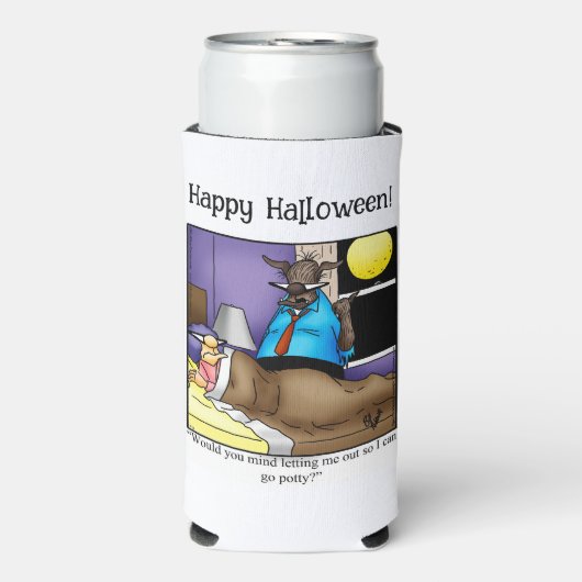 Funny Halloween Spaß kann Cooler Geschenk Selters Dosenkühler (Seltzer Vorderseite)