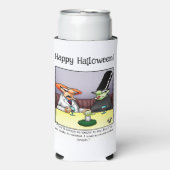 Funny Halloween Spaß kann Cooler Geschenk Selters Dosenkühler (Seltzer Vorderseite)