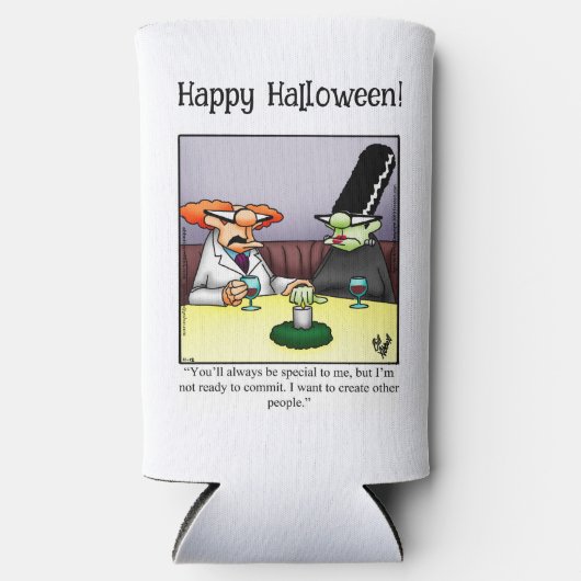 Funny Halloween Spaß kann Cooler Geschenk Selters Dosenkühler (Vorderseite)