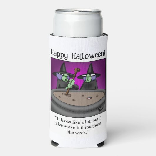 Funny Halloween Spaß kann Cooler Geschenk Selters Dosenkühler (Seltzer Vorderseite)
