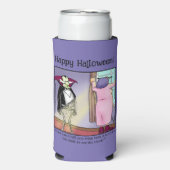 Funny Halloween Spaß kann Cooler Geschenk Selters Dosenkühler (Seltzer Vorderseite)