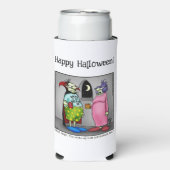 Funny Halloween Spaß kann Cooler Geschenk Selters Dosenkühler (Seltzer Vorderseite)
