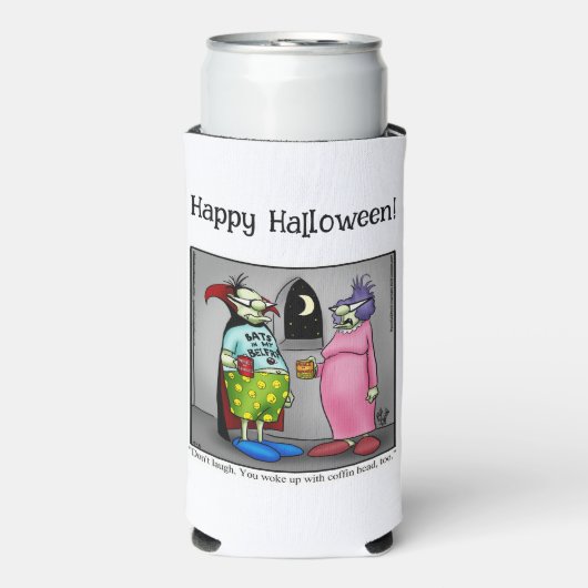 Funny Halloween Spaß kann Cooler Geschenk Selters Dosenkühler (Seltzer Vorderseite)
