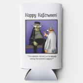 Funny Halloween Spaß kann Cooler Geschenk Selters Dosenkühler (Vorderseite)