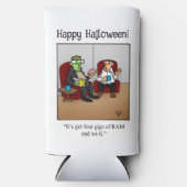 Funny Halloween Spaß kann Cooler Geschenk Selters Dosenkühler (Vorderseite)