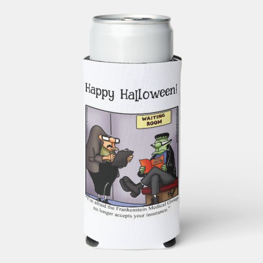 Funny Halloween Spaß kann Cooler Geschenk Selters Dosenkühler (Seltzer Vorderseite)