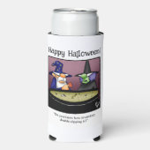 Funny Halloween Spaß kann Cooler Geschenk Selters Dosenkühler (Seltzer Vorderseite)