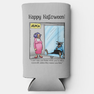 Funny Halloween Spaß kann Cooler Geschenk Selters Dosenkühler